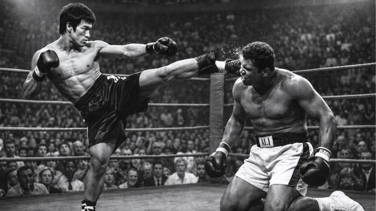 Muhammad Ali's Untold Defeat: Bruce Lee Showed Him Martial Arts Power – On His Knees!
