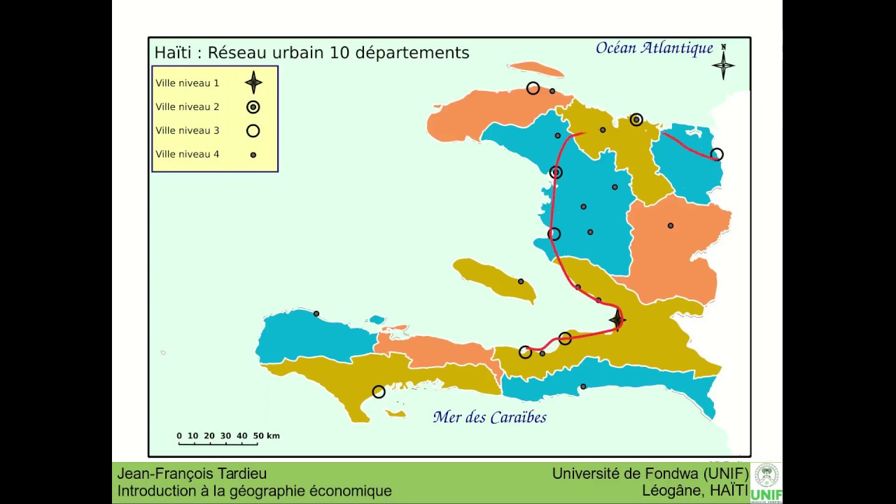 10- Poles de développement dans le Plan Stratégique de Développement d'Haïti