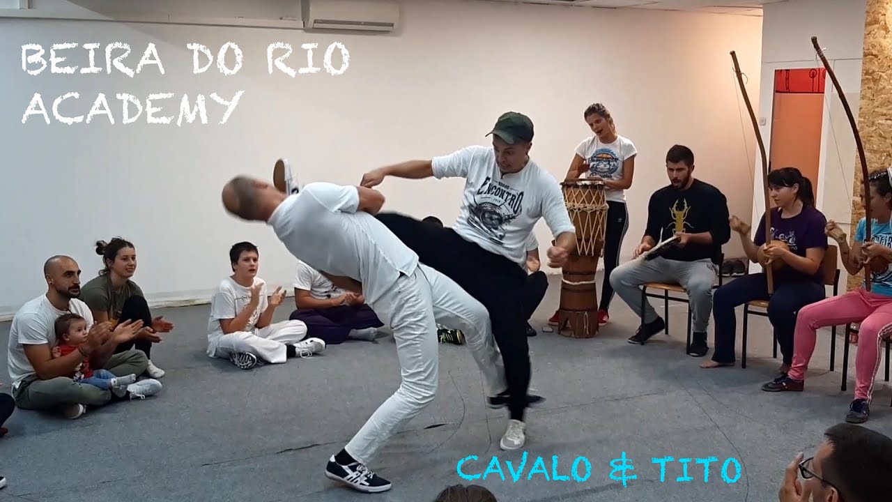 Capoeira jogo: Tito & Cavalo