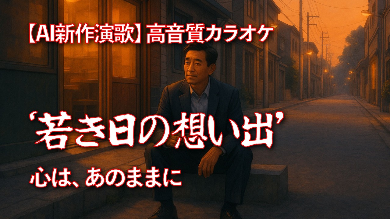 【AIが歌う新作演歌】昭和の香りがする 