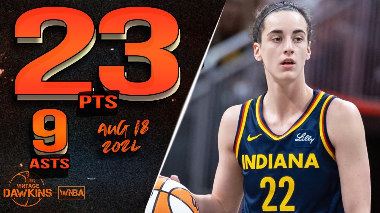 Caitlin Clark Puts On a Show With 23 Pts x 9 Asts vs Storm 🔥 | Aug 18, 2024