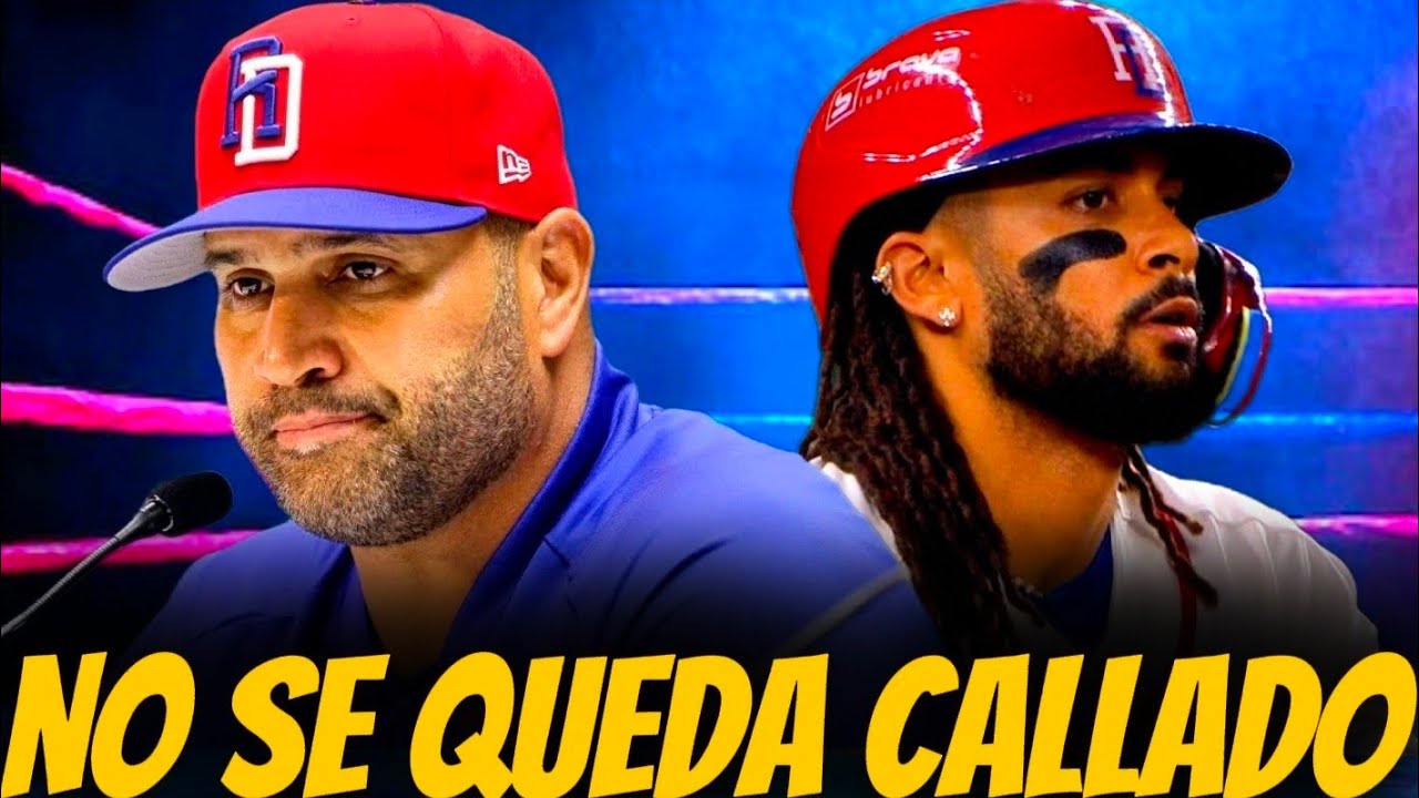 ALBERT PUJOLS NO SE QUEDA CALLADO Y HABLA DEL FRACASO DEL EQUIPO DOMINICANO