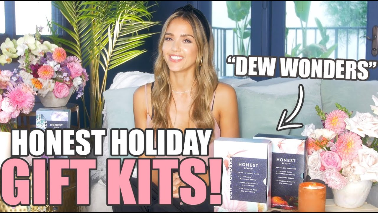 HONEST HOLIDAY GIFT KITS: DEW WONDERS GRWM | JESSICA ALBA