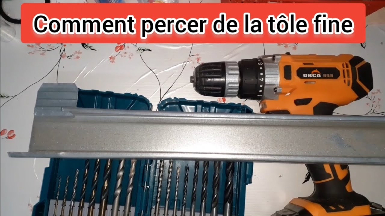 🔧 Comment percer de la t&ocirc;le fine sans l'ab&icirc;mer ? Astuce facile et rapide !
