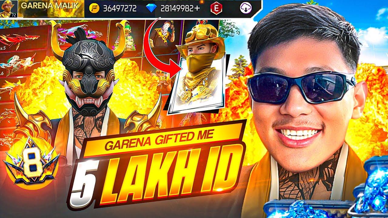 GARENA GIFTED ME 50 LAKH ka ID😱 | 1 VS 6 After a Long time with girls 😍