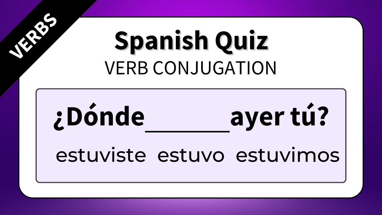 How Well Do You Know Spanish? Take This Quiz!