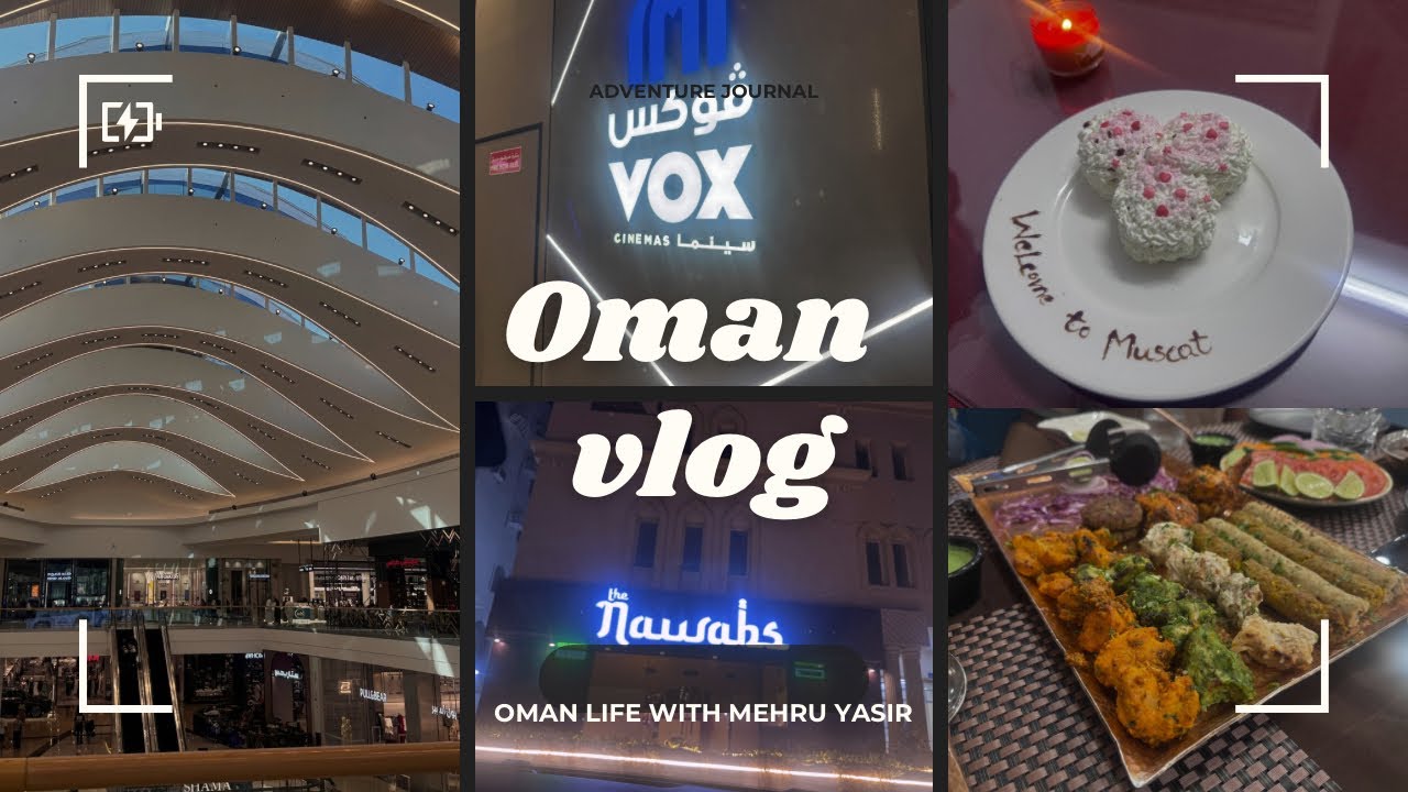 A Day In My Life in Oman || Visit Mall of Oman || Vox Cinema | Snow Oman || Review Nawab Restaurant