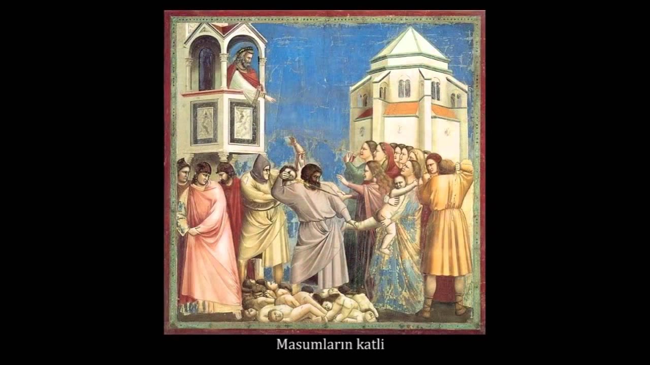 Giotto, Arena (Scrovegni) Şapeli (2. Kısım) (Sanat Tarihi / Avrupa'da Rönesans ve Reform)