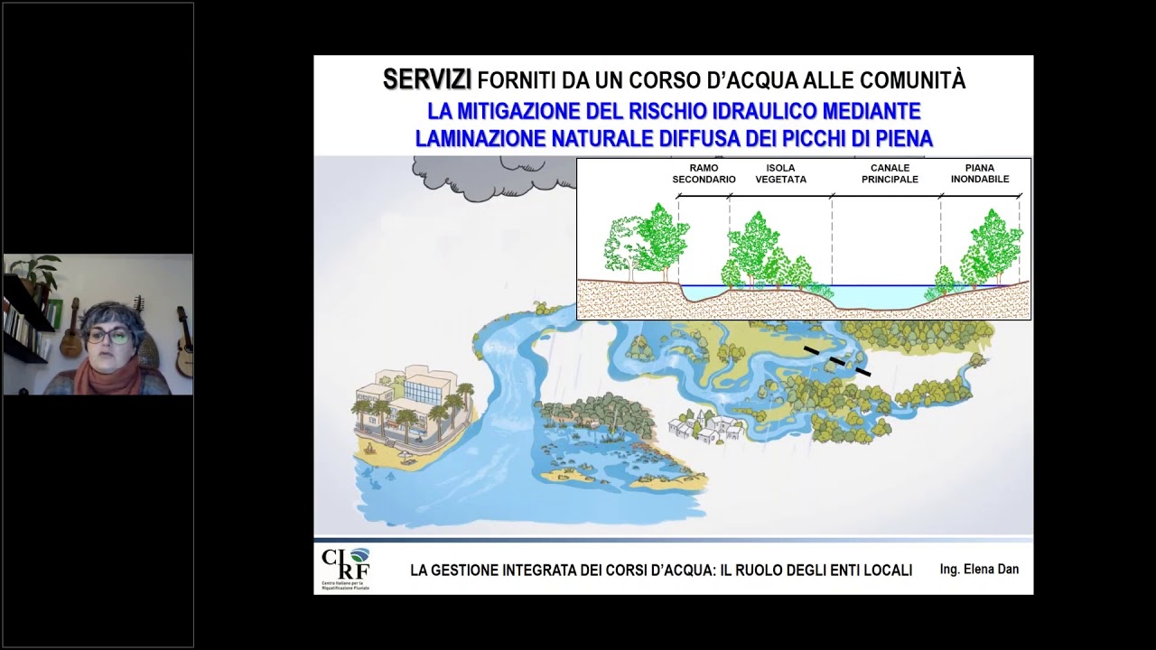 Webinar Acqua e Territorio: La gestione integrata dei corsi d'acqua: il ruolo degli Enti locali