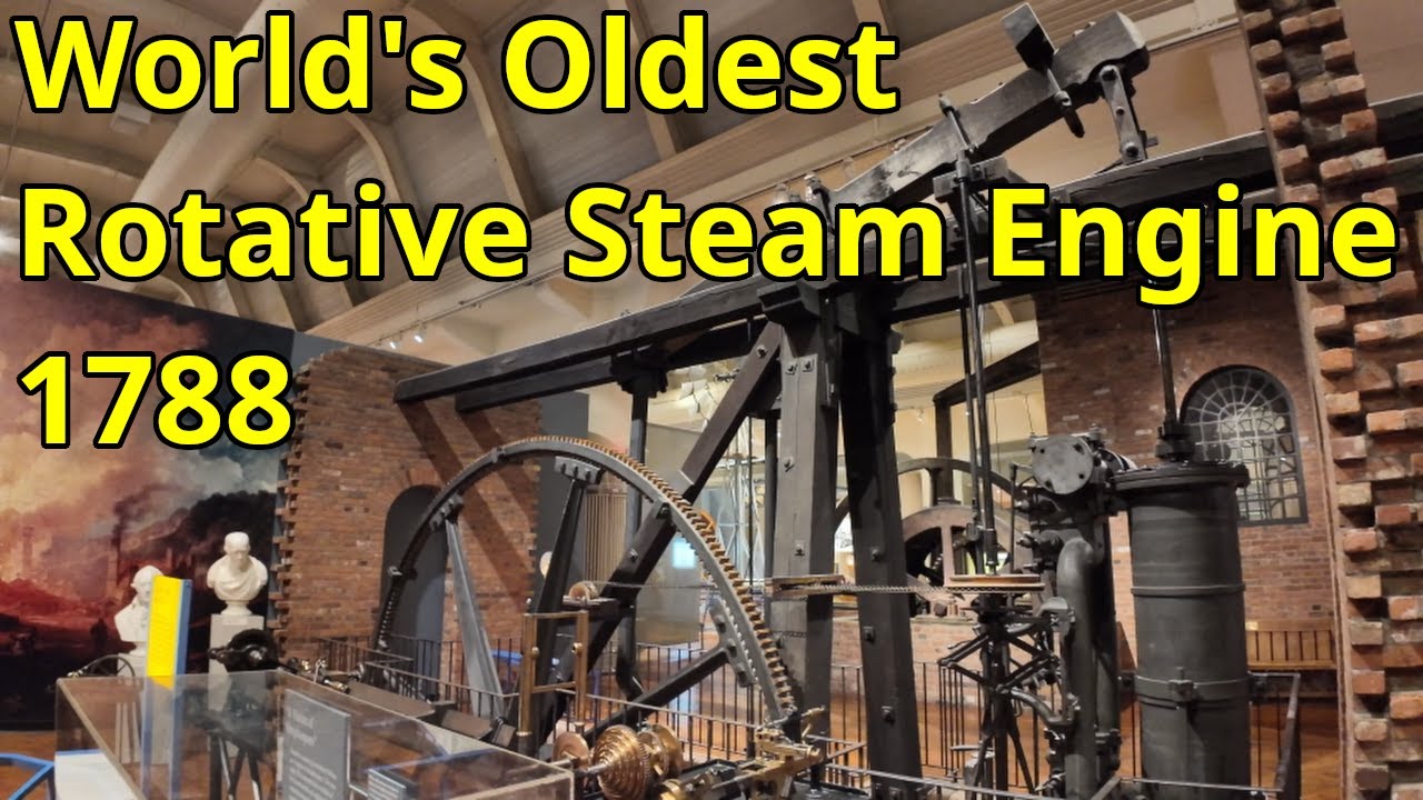 The First Rotative Steam Engine Changed the World Forever