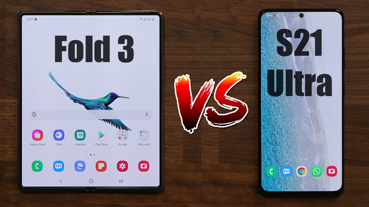 Galaxy Z Fold 3 vs Galaxy S21 Ultra - No One Is Telling You The Truth, So I Have To