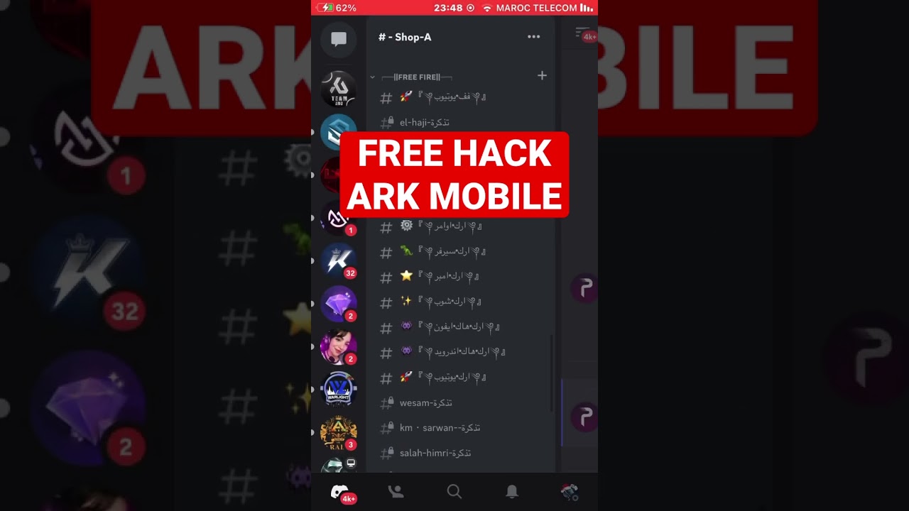 Free hack ark mobail 😯