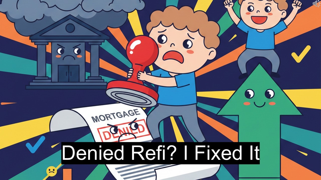 They Denied My Refi — So I Fixed It the Hard Way