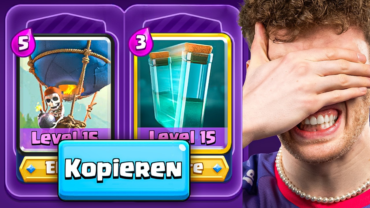 😱🤯BLIND PRO-DECKS KOPIEREN, BIS ES ESKALIERT... | Clash Royale Deutsch