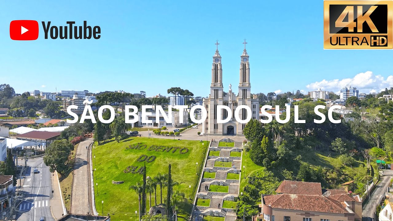 São Bento do Sul Sc “Visto de Cima” 4k 