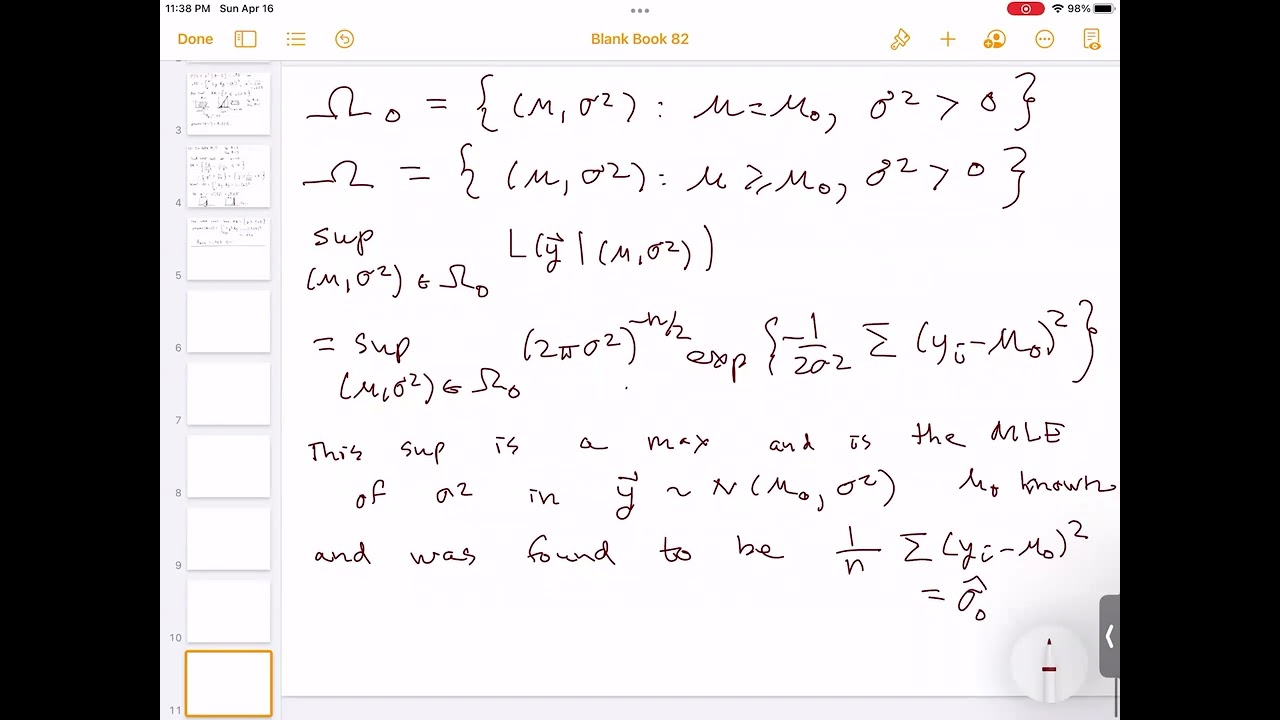 Lecture 19 - Likelihood Ratio Tests