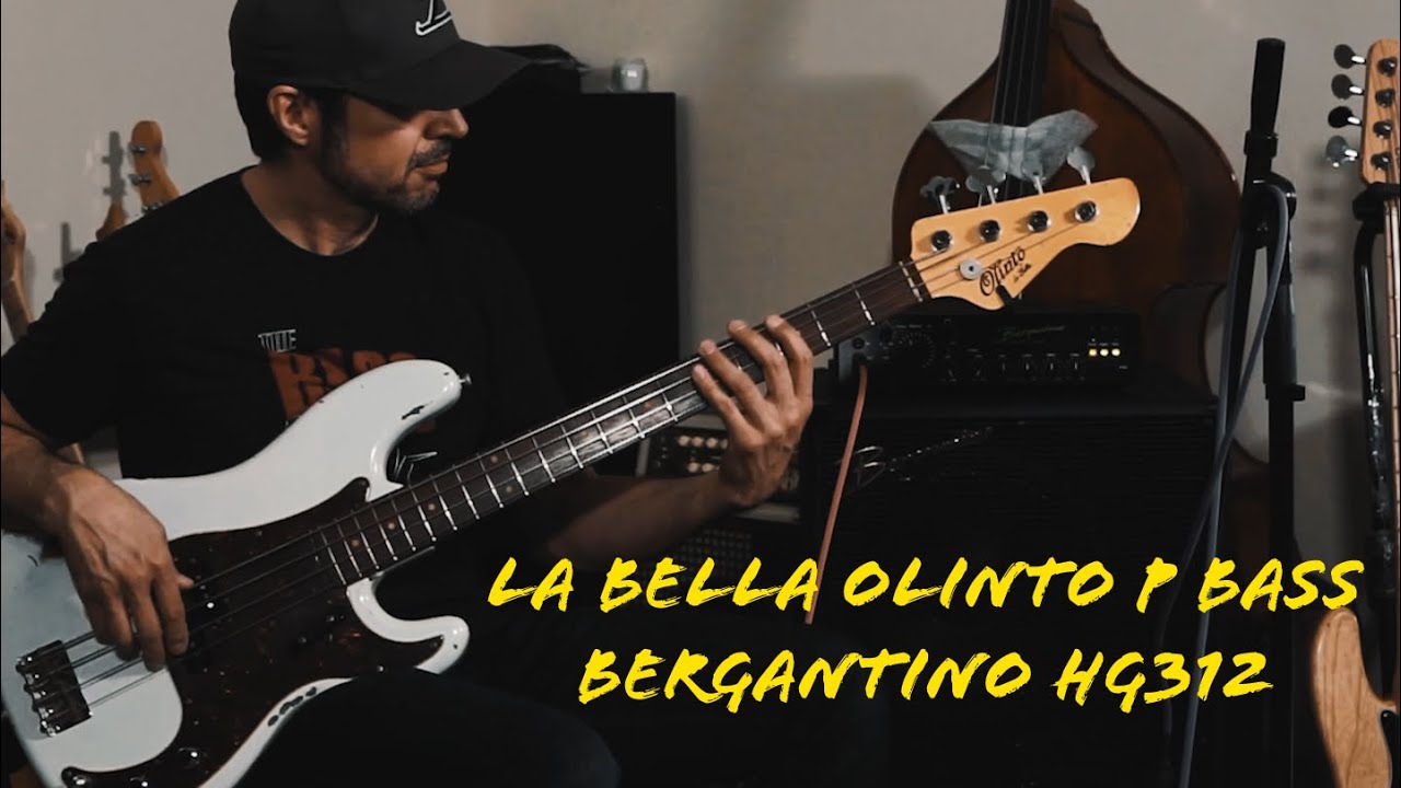 La Bella Olinto P Bass with Bergantino HG312ass Cabinet