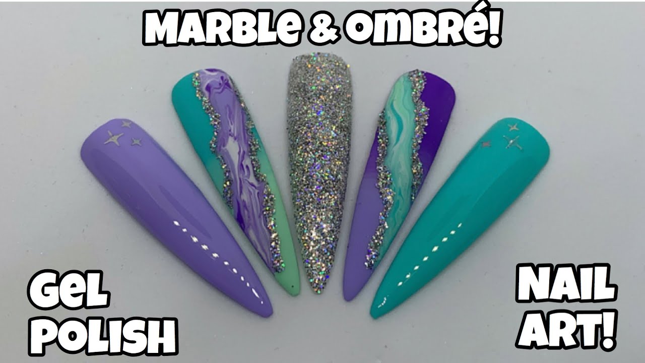 Gel Polish Marble Ombre | Nail Sugar | Nailchemy