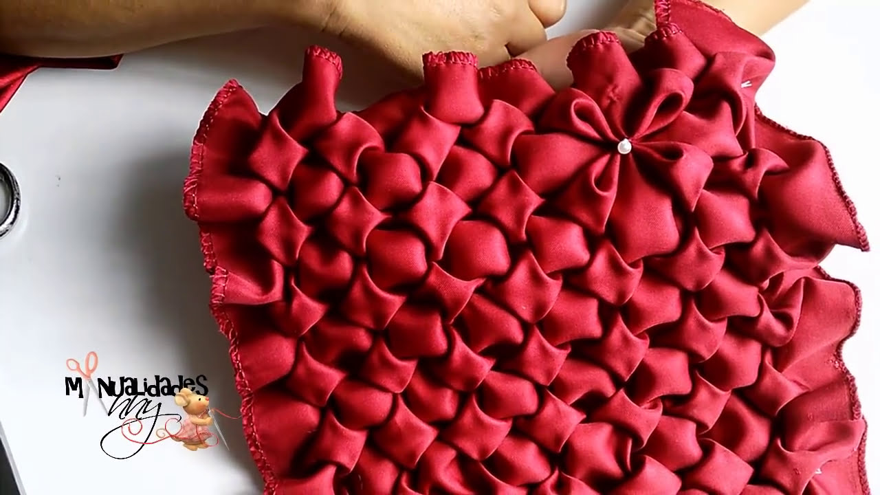 FLOR DE TAILANDIA CAPITONE - PUNTADAS BASICAS | Manualidades Anny.. tutorial num 16.