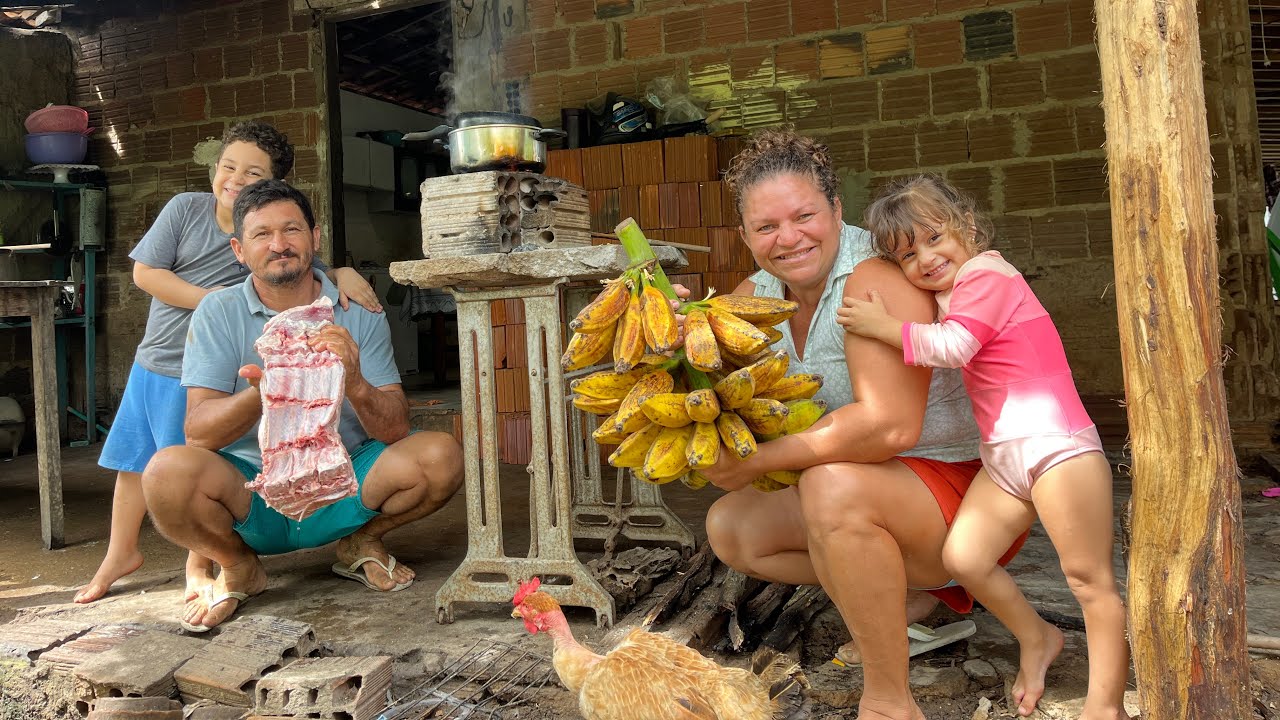 “Almoço Nordestino: Jerimum Cremoso com Costela de Porco Cozida”