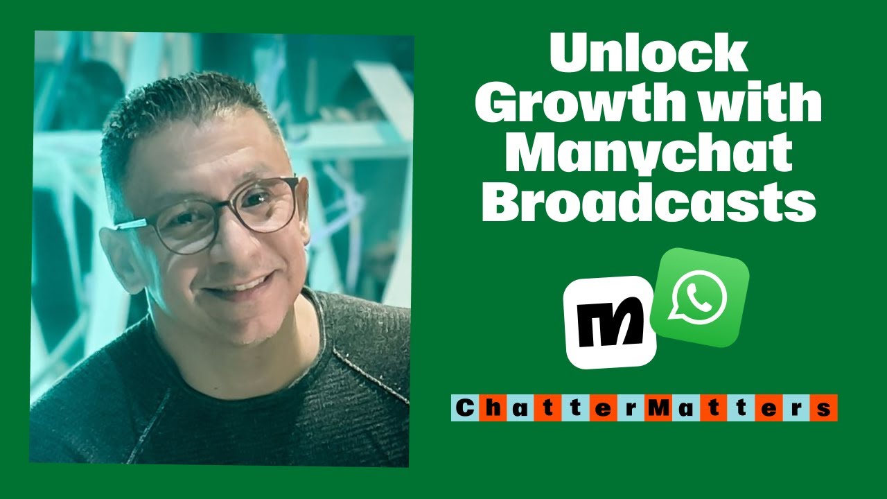 Раскройте потенциал роста с помощью трансляций WhatsApp через Manychat | Матеус Нунес: Chatter Ma...