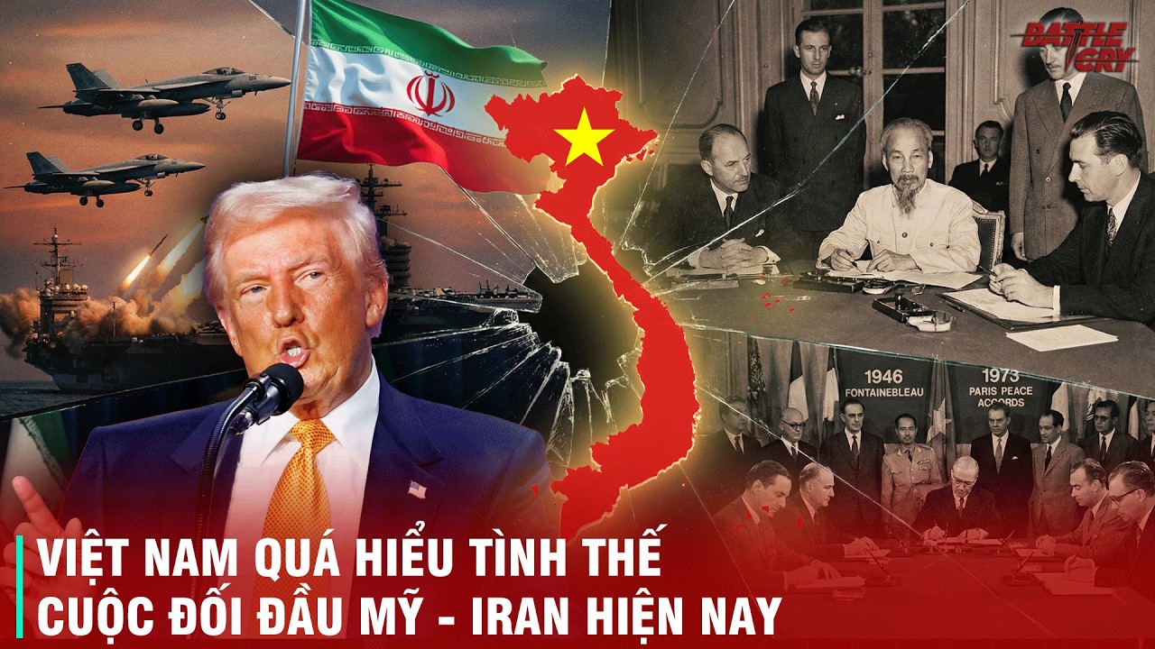 VIỆT NAM ĐỌC VỊ TOÀN BỘ BẢN CHẤT CUỘC ĐỐI ĐẦU MỸ - IRAN, HÀNH ĐỘNG NGAY BÂY GIỜ HOẶC KHÔNG BAO GIỜ