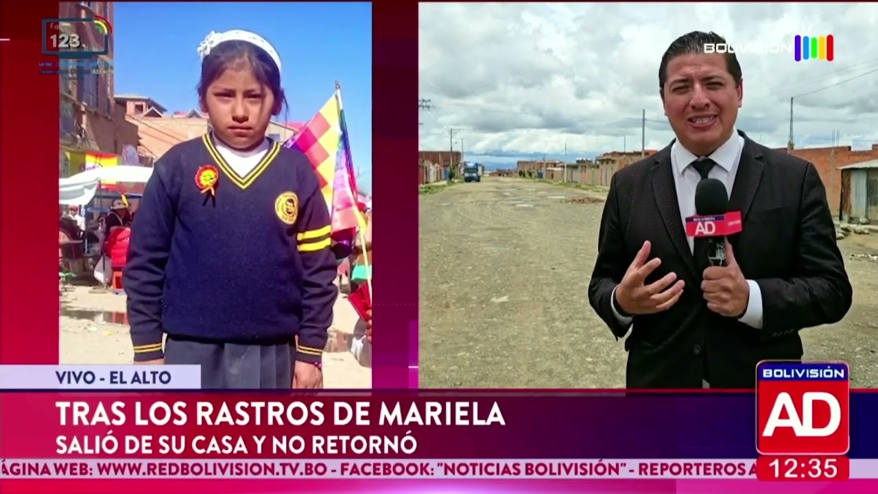 Buscan a Mariela, niña de 10 años desaparecida en El Alto