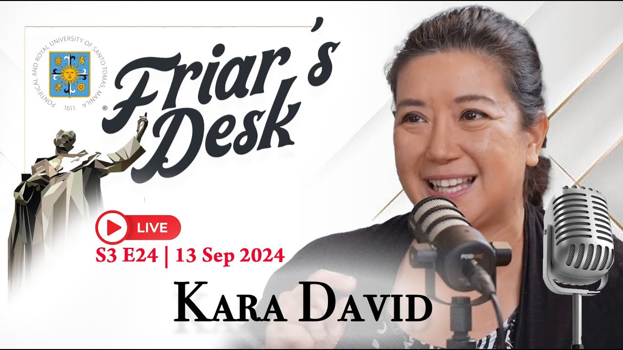 S3 E24 | FRIAR'S DESK SPECIAL - Ms. Kara David