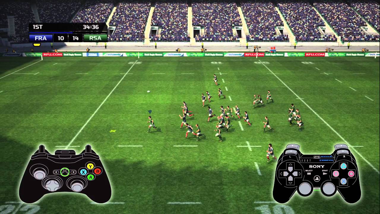 Rugby World Cup Game 2011 - Gameplay highlights and features