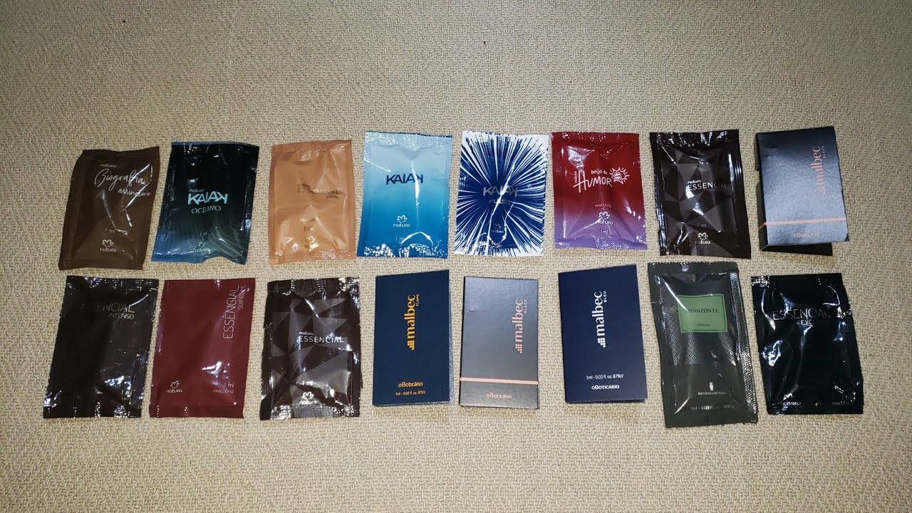 ASMR amostras de perfumes (qual gostei mais?)