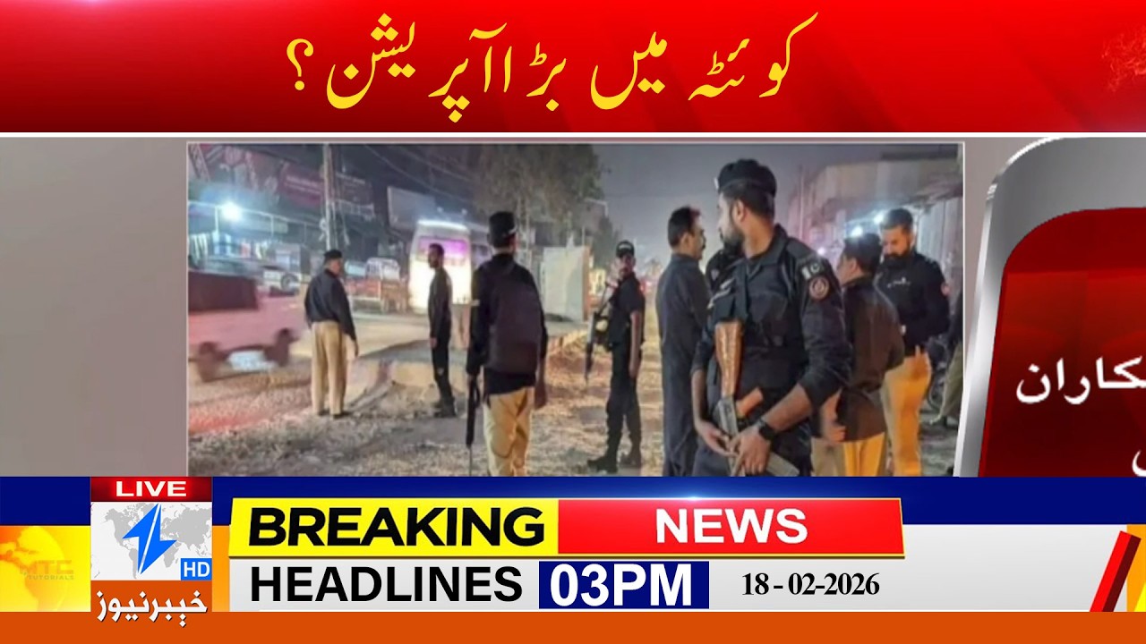 Big operation in Quetta?