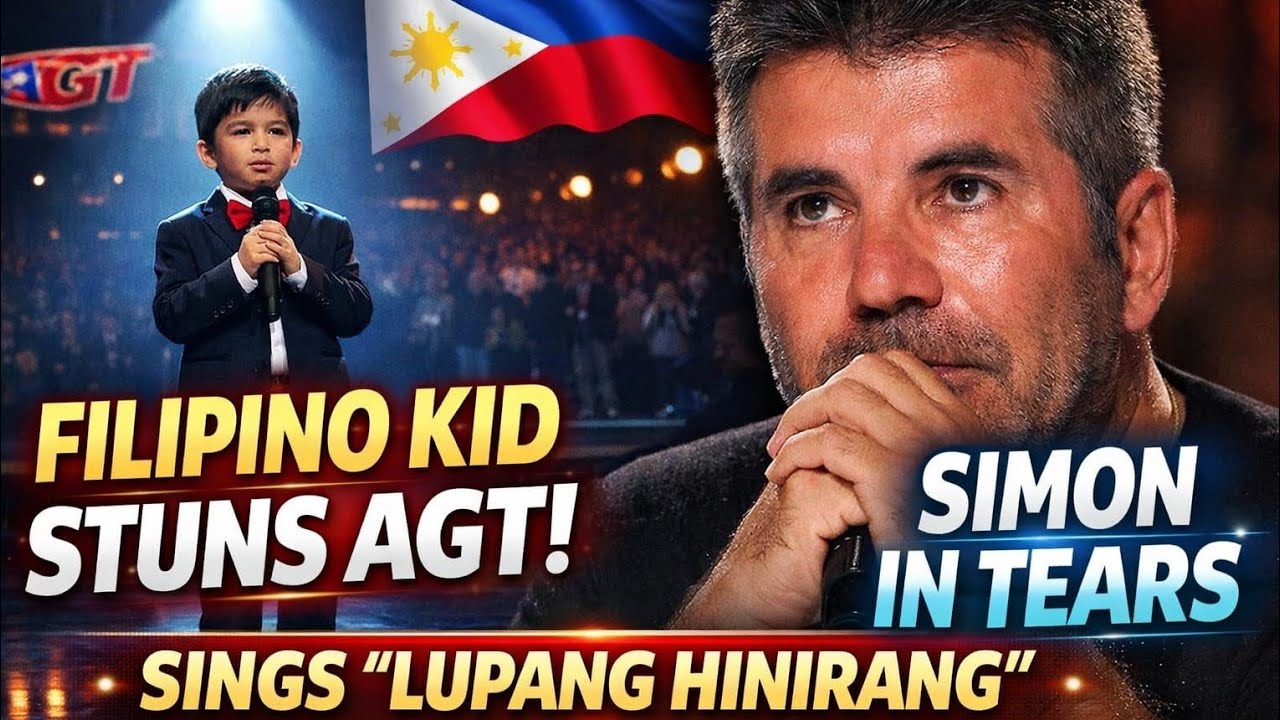 Filipino Kid Sings Lupang Hinirang on AGT — Simon Cowell Gets Emotional
