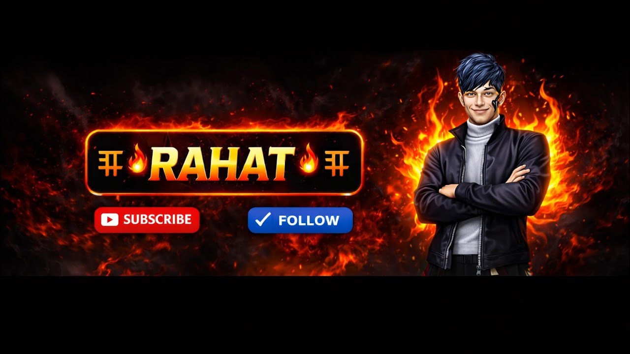 RAHAT FF X  is live! New season br rank push|grandmaster lobby|Power of my over confident|RAHAT FF X