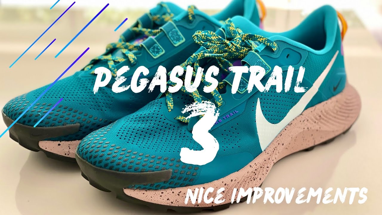 NIKE PEGASUS TRAIL 3 // WHAT’S NEW -  PADDED 👅 👍#nikepegasustrail3 #nike #pegasus3 #trailrunning