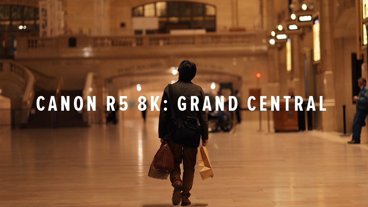 Canon R5 8K: Grand Central Terminal at Night