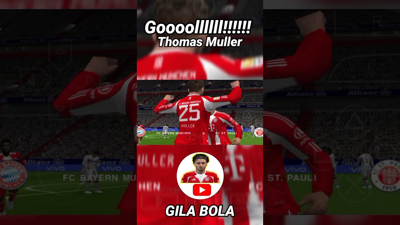 thomas muller golll!!!! #ps2android #goll #bola #gameps2android #ps2androidterbaru
