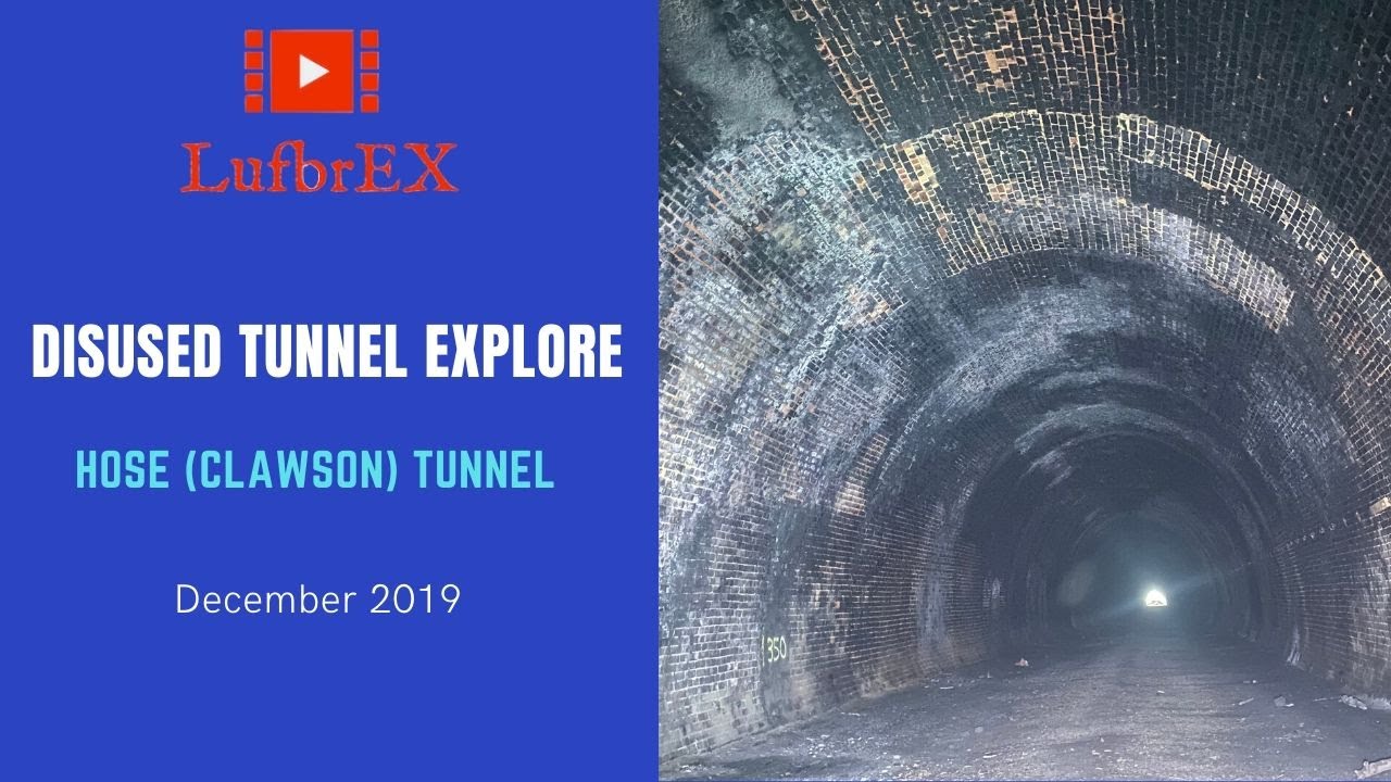 Exploring Clawson disused railway tunnel