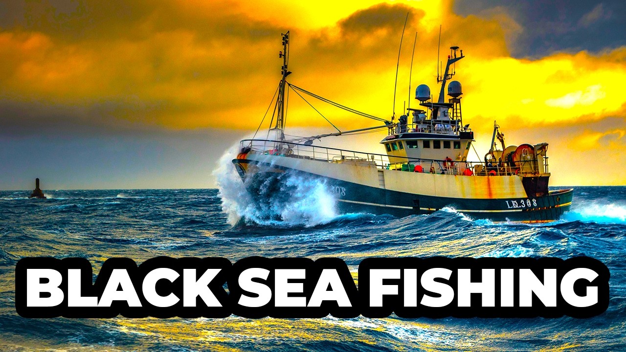 Life Aboard a Commercial TRAWLER In The Black Sea🌊