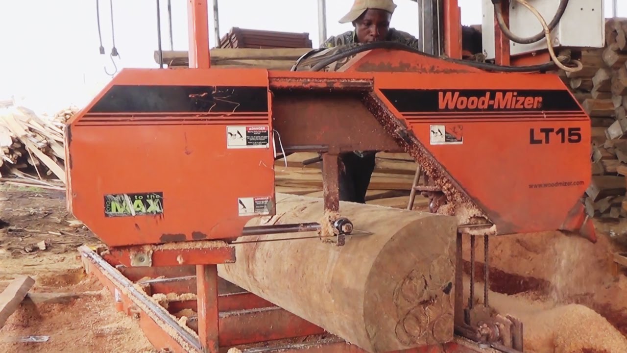 Wood-Mizer sawmills in Ghana, Africa