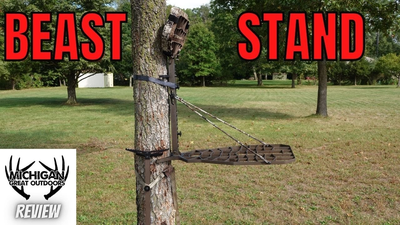 Hunting Beast Stand Review - Not for us BIG guys