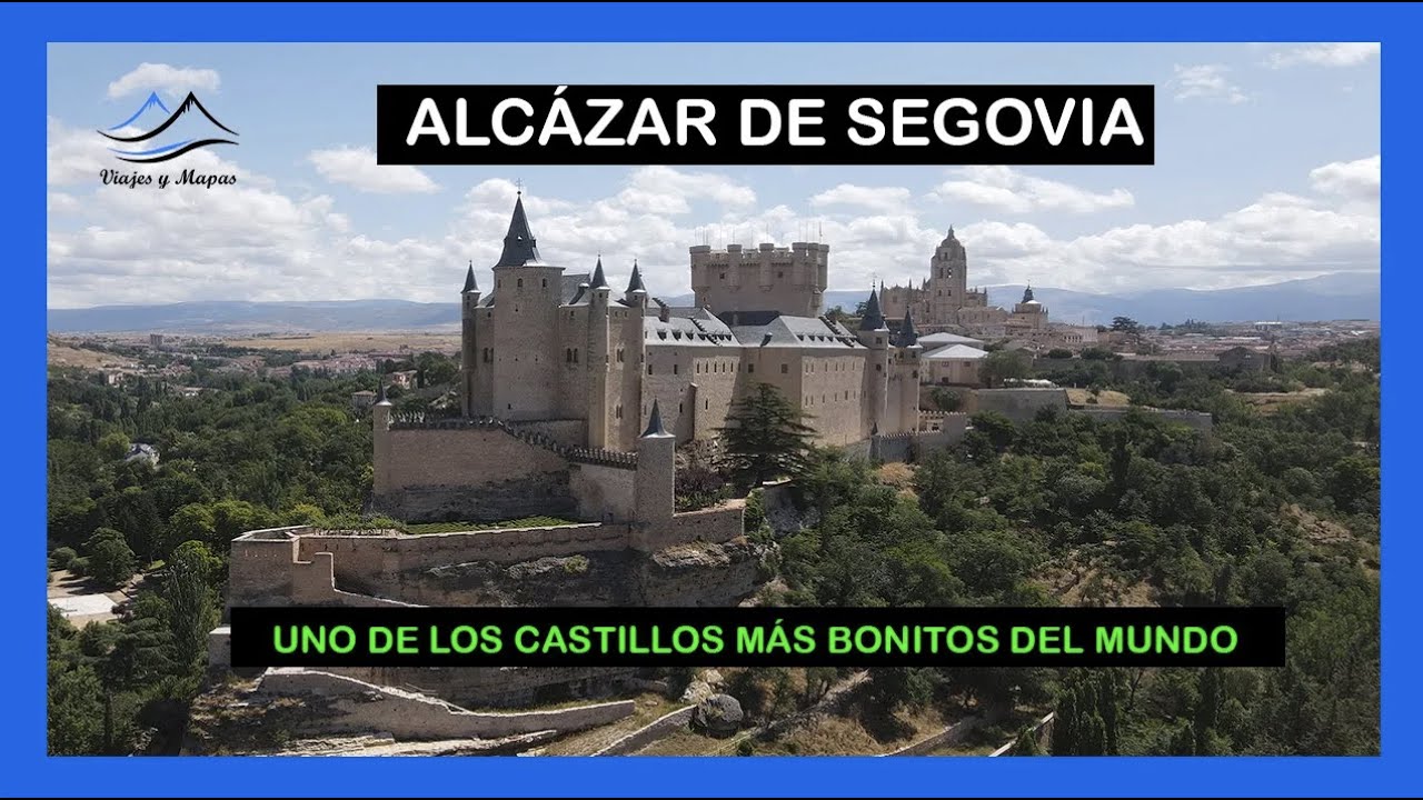 ALCÁZAR DE SEGOVIA  ➡️ 【 Uno de los castillos más bonitos de España y del Mundo 】❤️