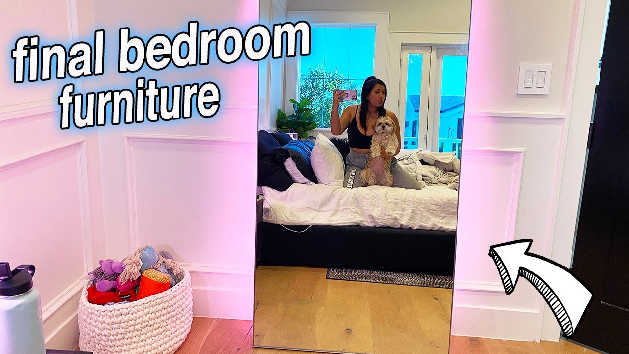 FINAL BEDROOM FURNITURE!! our bed finally came!!
