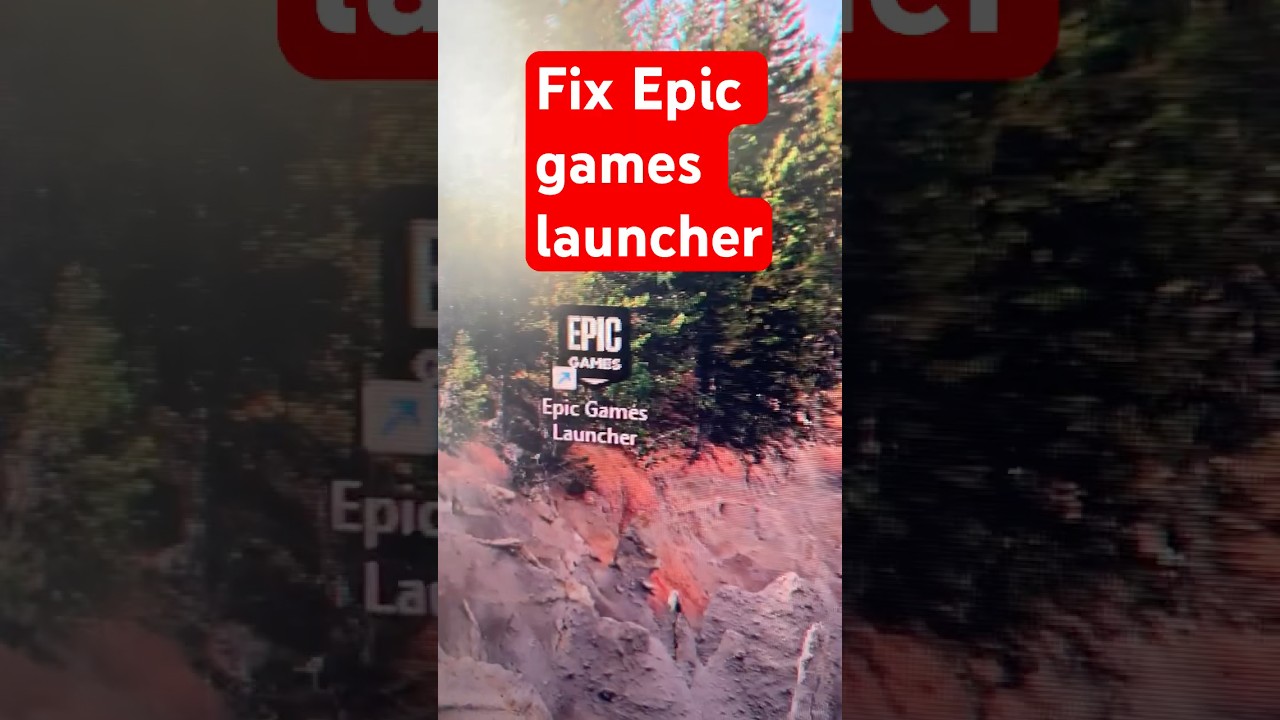 Epic Games Launcher crashing FIX