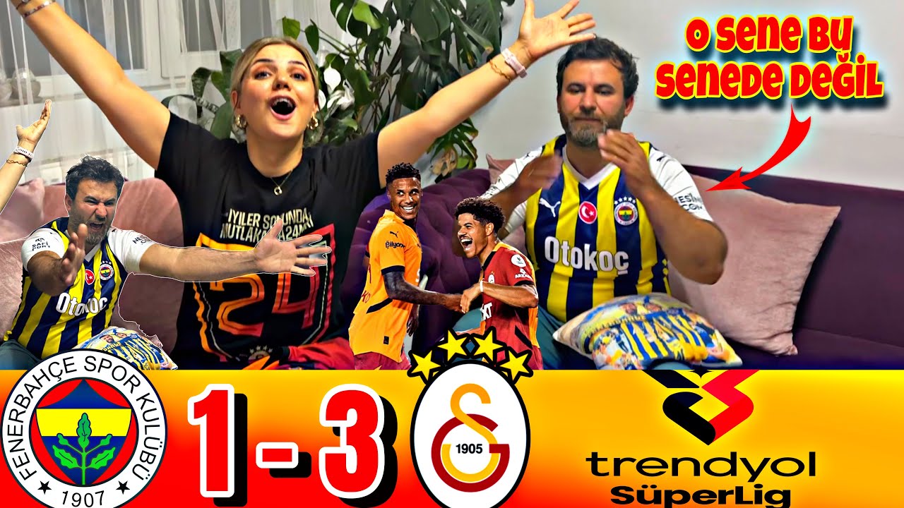 FENERBAHÇE 1-3 GALATASARAY DEV DERBİYE BIYIK FAMİLY'DEN TEPKİ