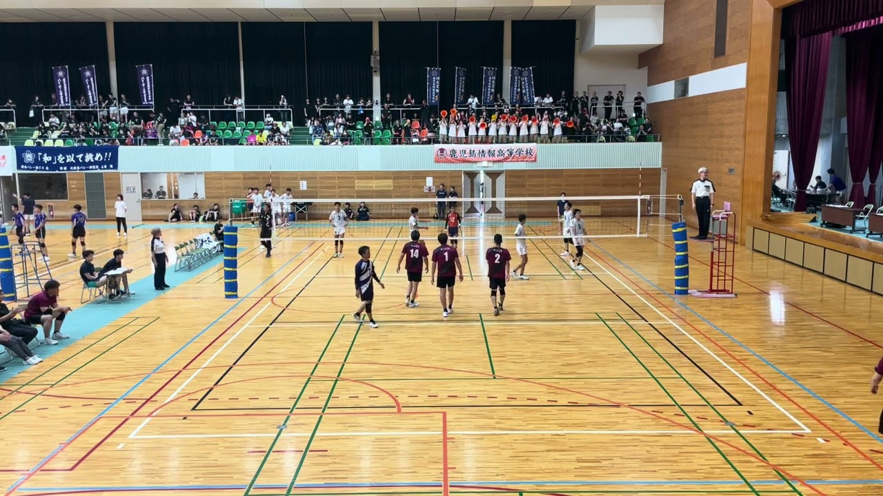 鹿児島県天皇杯予選 チョロⅨ vs 鹿児島情報 (2Set)