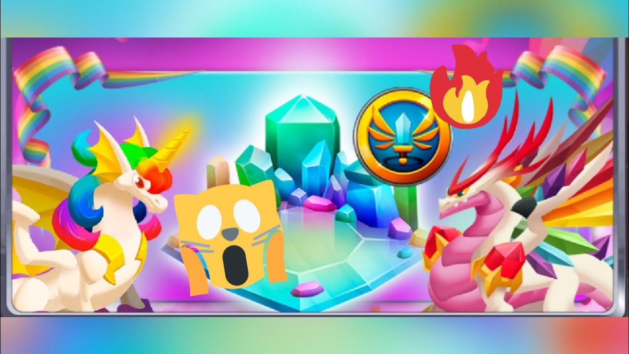 How to get Rainbow habitat for free -Pride quest || Dragon city 2021