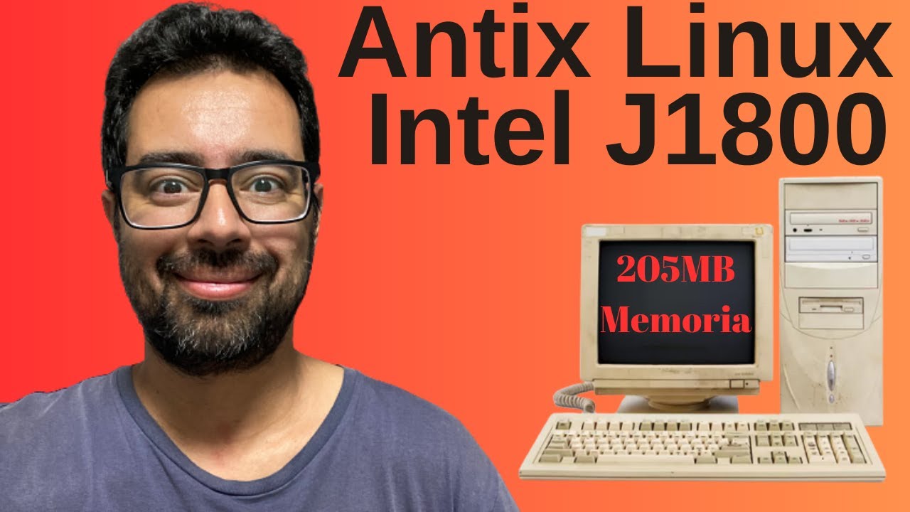 USANDO O ANTIX LINUX - PC ANTIGO - Navegador Seamonkey