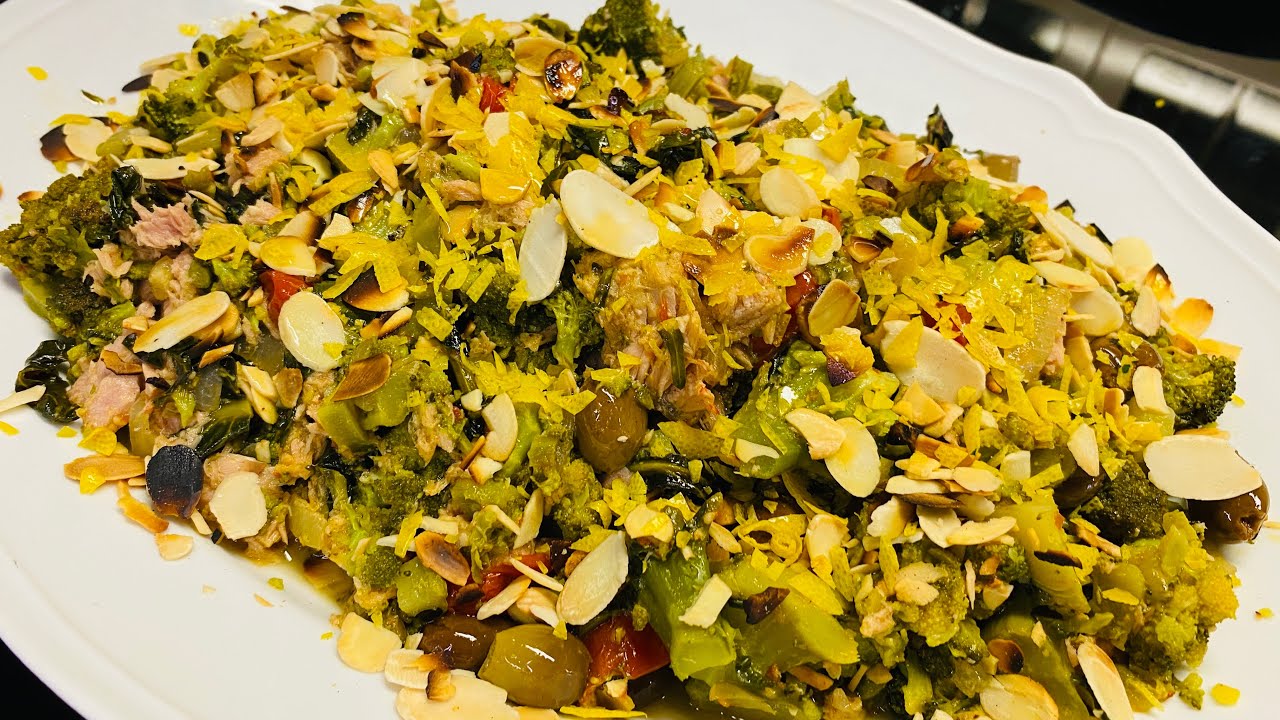 Broccoli e tonno,una delizia￼