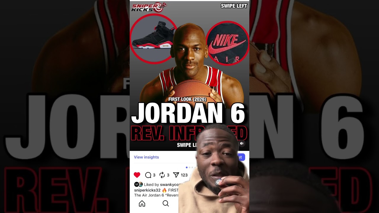 JORDAN 6 REVERSE INFRARED IS RIDICULOUS