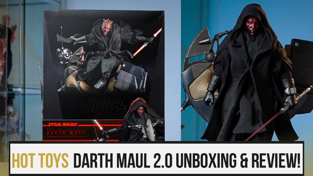 НЕВЕРОЯТНЫЙ ДАРТ МОУЛ? Распаковка и обзор Hot Toys Maul 2.0!